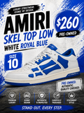 Amiri Skel Top Low