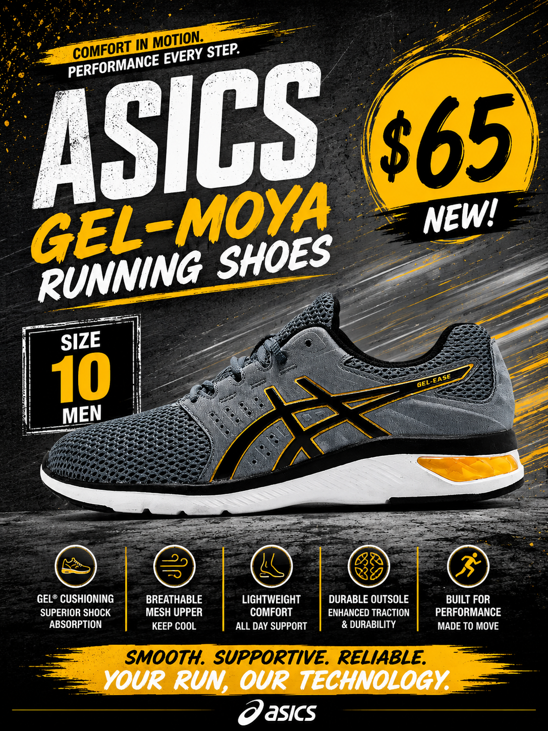 ASICS GEL-MOYA Running Shoes