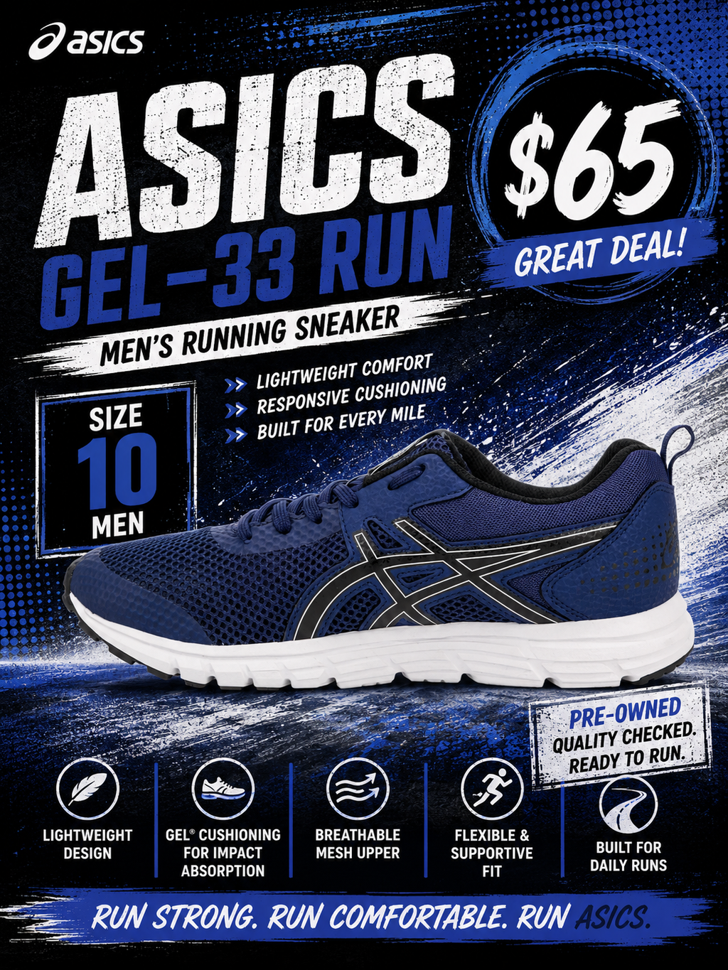 ASICS GEL-33 Run