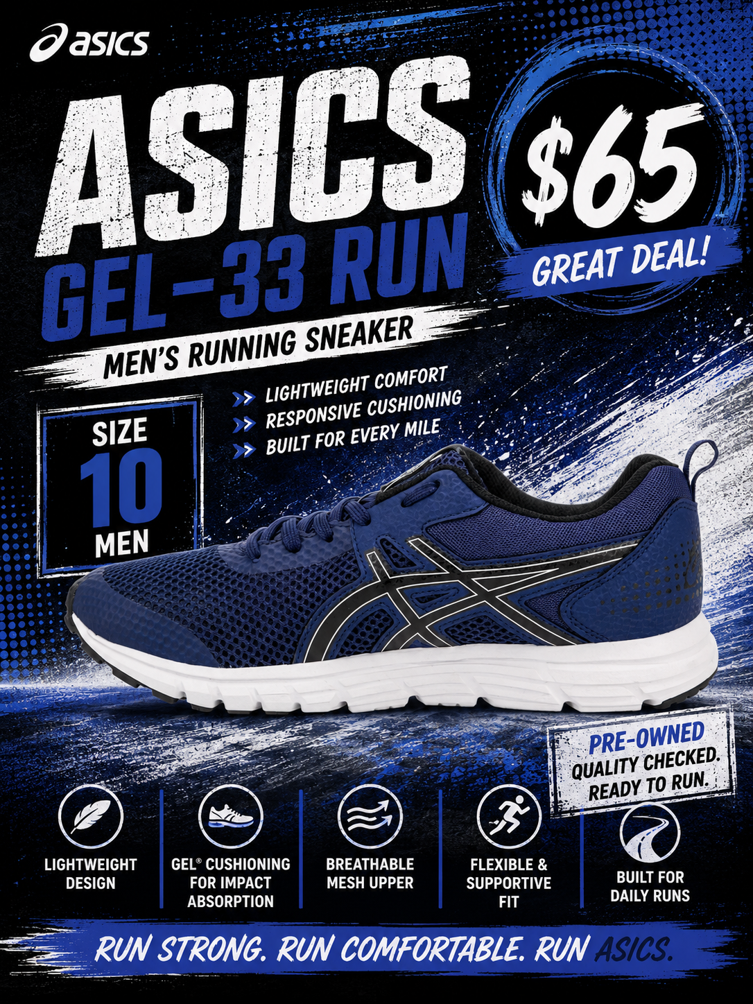 ASICS GEL-33 Run