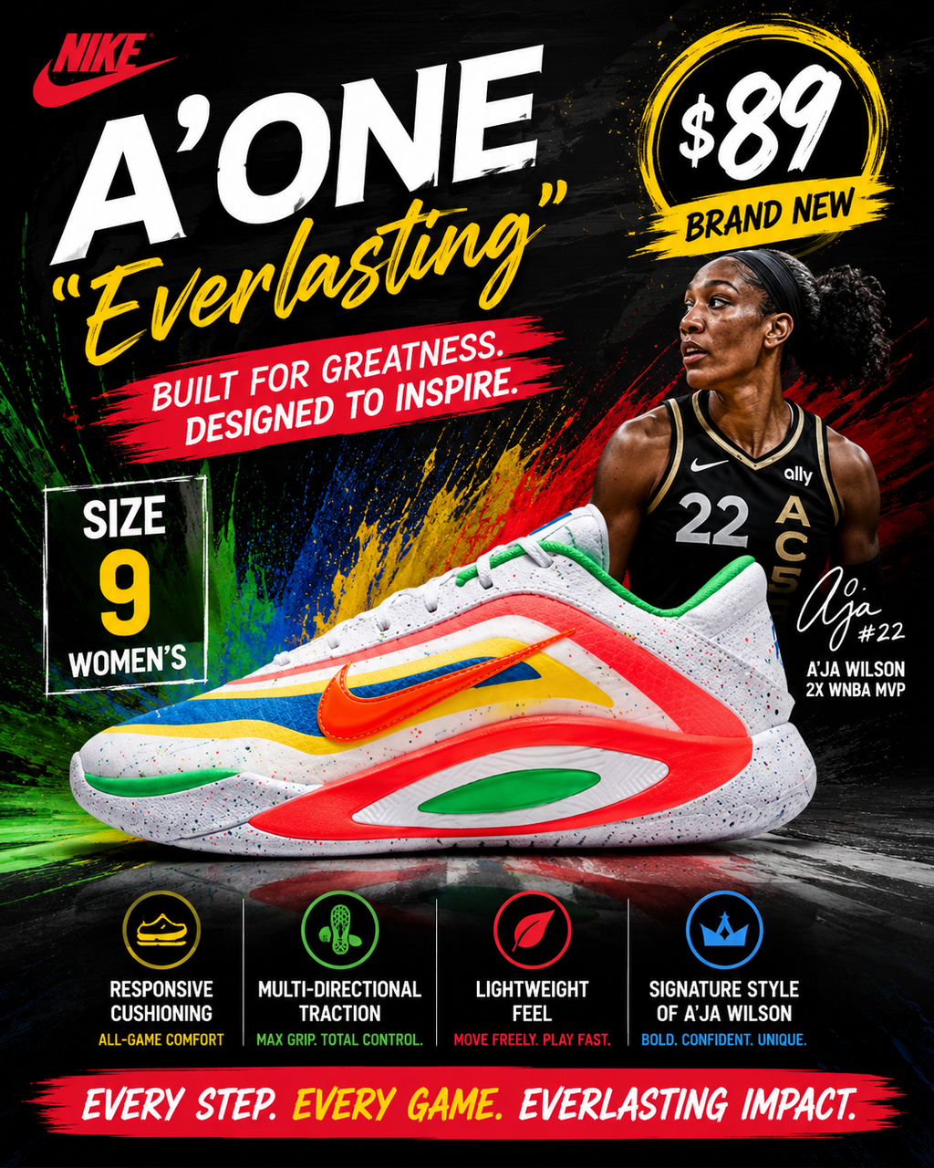 NIKE A'ONE "EVERLASTING"