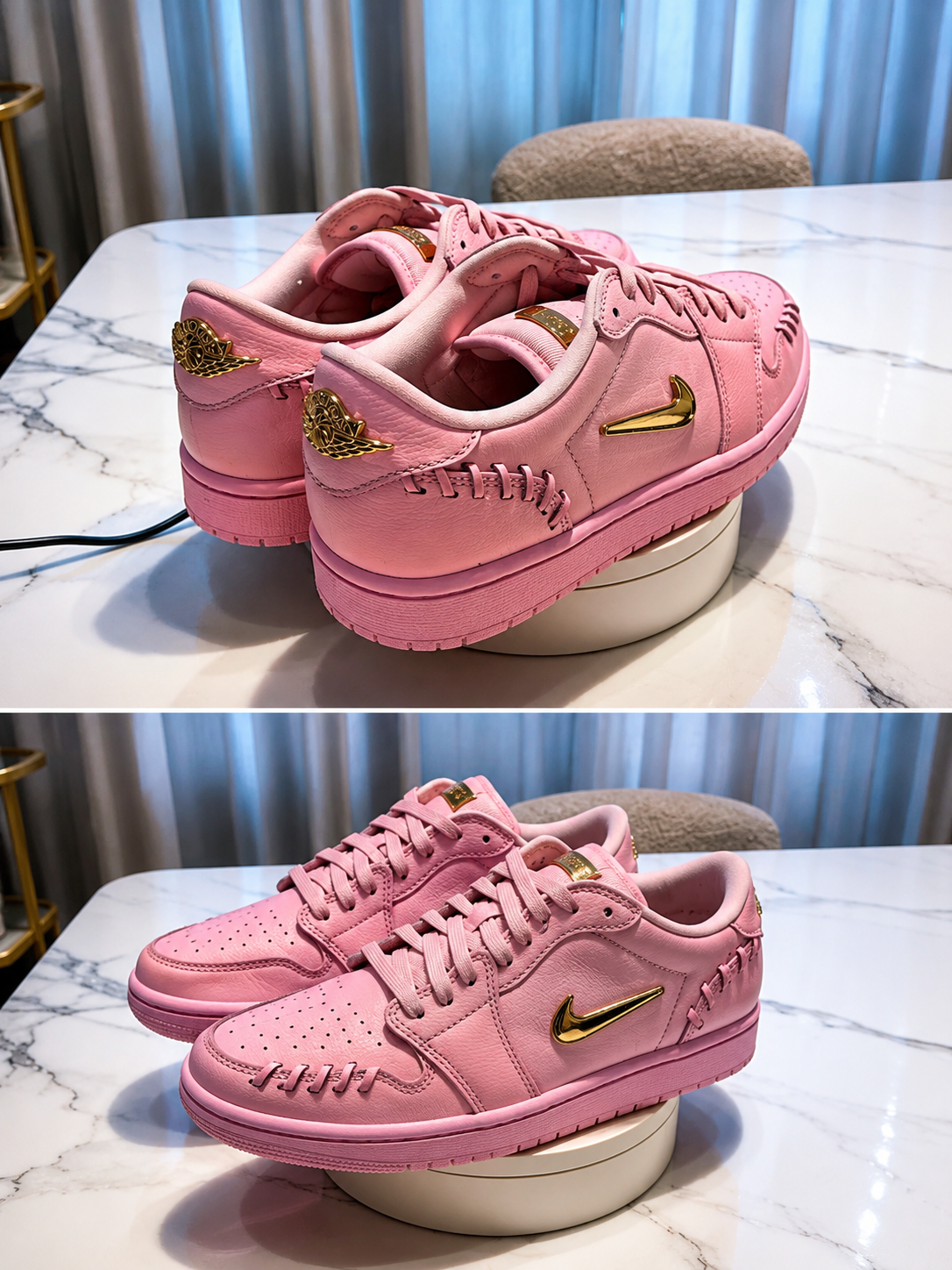 Jordan 1 Low Method of Make "Perfect Pink"
