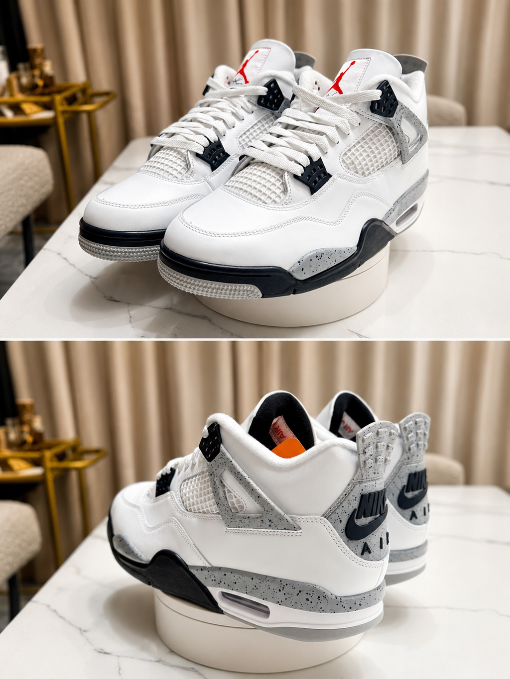 Air Jordan 4 "White Cement"