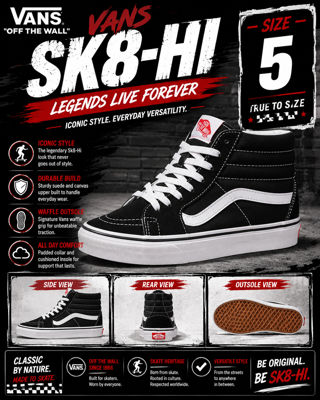VANS SK8-HI