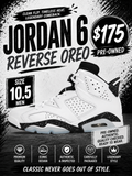 Air Jordan 6 "Reverse Oreo"