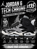 Air Jordan 6 "Tech Chrome"