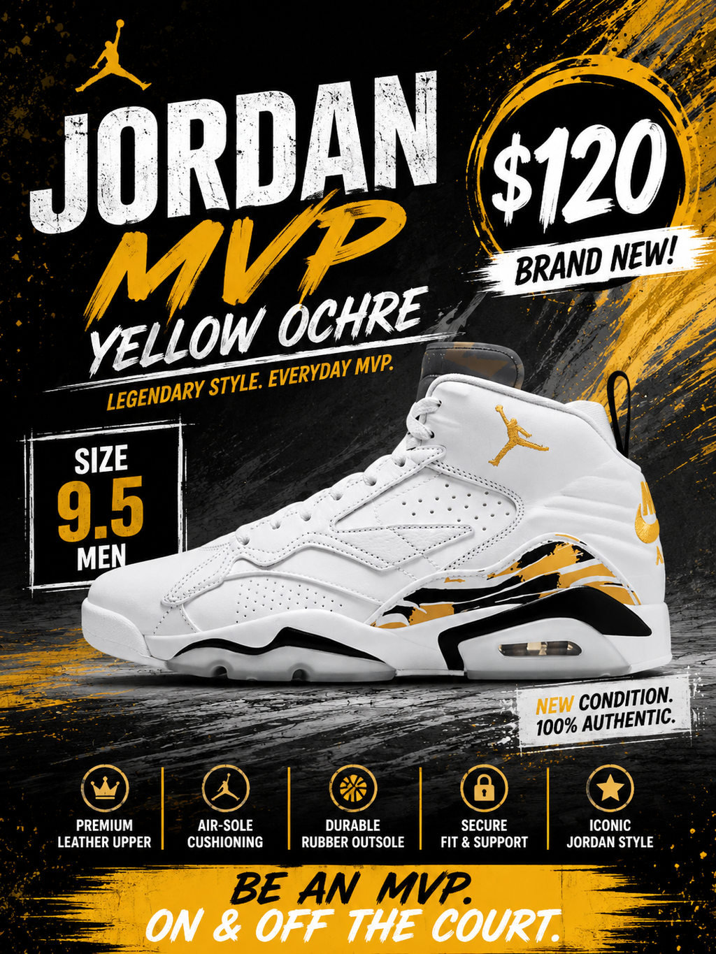 Jordan MVP "Yellow Ochre"