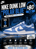 Nike Dunk Low "Polar Blue"