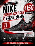 Nike LeBron NXXT Gen x FaZe Clan