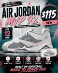 Jordan MVP 92 Grey